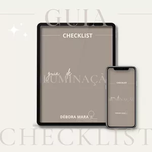 Imagem de capa para o Ebook GUIA DE ILUMINAÇÃO - CHECKLIST