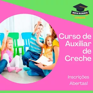 Imagem do curso Curso Auxiliar de Creche 