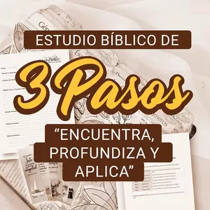 Imagen de portada para Ebook Método de estudio bíblico de 3 sencillos pasos “Encuentra, Profundiza y Aplica”