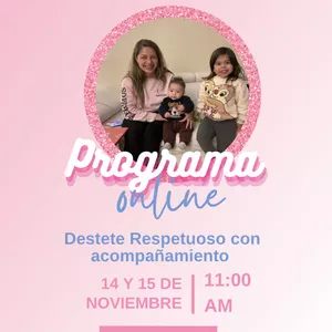 Imagen de portada para Curso online Programa Destete Respetuoso