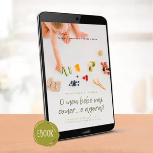 Imagem de capa para o Ebook O meu bebé vai comer... e agora?