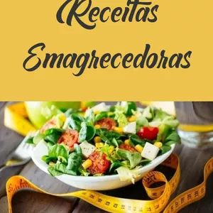 Imagem de capa para o Ebook Receitas Emagrecedoras