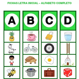 Imagem de capa para o Ebook Ficha Letra Inicial