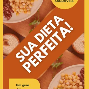 Imagem de capa para o Ebook Sua Dieta Perfeita - 10 Receitas Saudáveis 