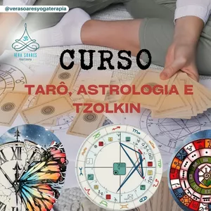 Imagem de capa para o Curso online Curso de Tarô, Astrologia e Tzolkin