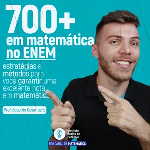 Imagem principal do produto CONSIGA MAIS DE 700 PONTOS EM MATEMÁTICA NO ENEM 