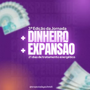 Imagem de capa para o Curso online 3ª Jornada + dinheiro + expansão