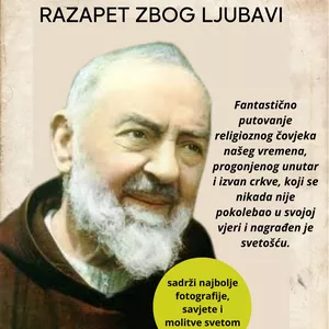 Cover image for Ebook PADRE PIO  RAZAPET ZBOG LJUBAVI