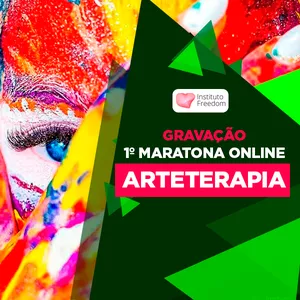 Imagem de capa para o Curso online Maratona Online Arteterapia