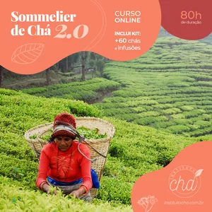Imagem de Formação em Sommelier de Chá 2.0 - 80h criado por Instituto Chá na hotmart