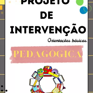 Imagem de capa para o Ebook PROJETO INTERVENÇÃO PEDAGÓGICA 