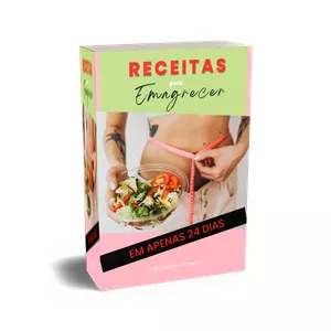 Imagem de capa para o Ebook RECEITAS PARA EMAGRECER EM APENAS 24 DIAS