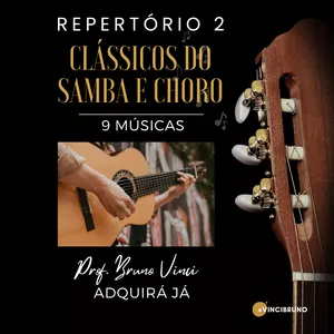 Imagem de capa para o Ebook Repertório 2 - Samba e Choro para 7 cordas