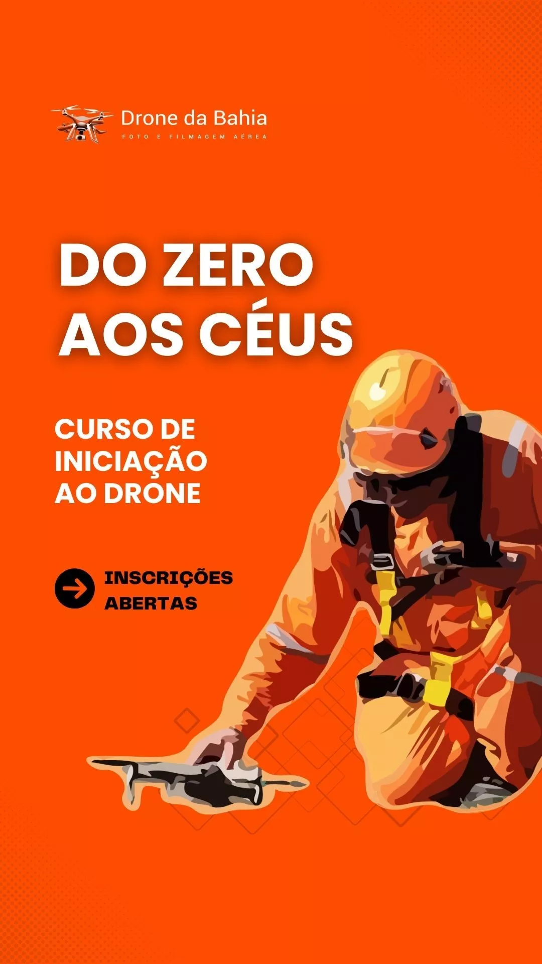 Curso presencial de drone em Salvador