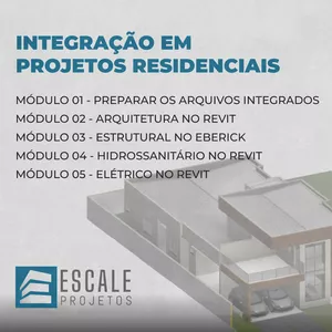 Imagem de capa para o Curso online ARQUITETURA BÁSICA NO REVIT