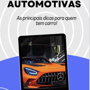 Imagem de capa para o Ebook eBook Dicas Automotivas para Iniciantes