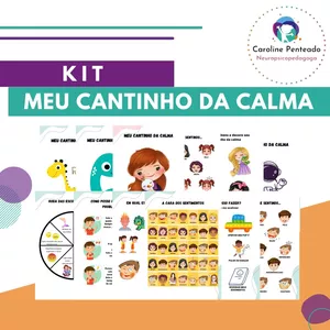 Imagem de capa para o Ebook Kit Meu cantinho da calma Espaço Sideral (pdf)