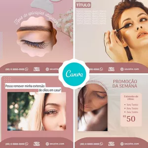 Imagem do curso ARTES PARA CÍLIOS (CANVA)