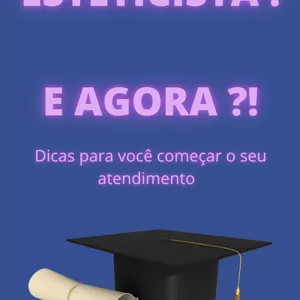 Imagem de capa para o Ebook Esteticista ! E agora ?!