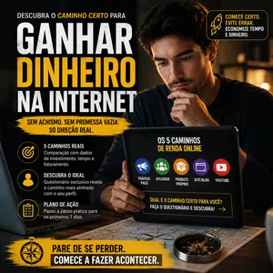 Imagem do curso Qual Caminho Pra Ganhar Dinheiro Online é o Seu?