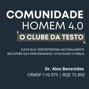 Imagem de capa para o Curso online Comunidade Homem 4.0 - O Clube da Testo