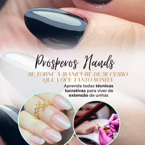 Imagem do curso Extensão de unhas Acrílicas "Método Prósperos Hands" LA NAILS