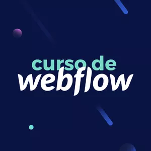 Imagem de capa para o Curso online Curso de Webflow