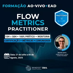 Imagem do curso Formação Flow Metrics Practitioner - Turma 22