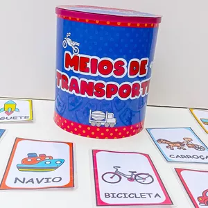 Imagem de capa para o Ebook Lata dos meios de transporte.