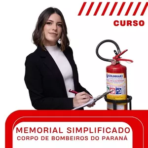 Imagem do curso Curso Memorial Simplificado de Prevenção a Incêndio e a Desastre