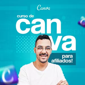 Imagem de capa para o Curso online CANVA PARA AFILIADOS
