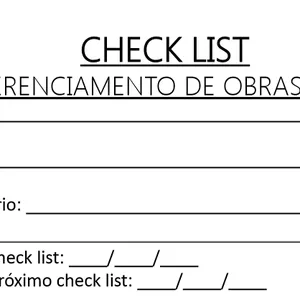Imagem de capa para o Curso online Check list - gerenciamento de obras e reforma