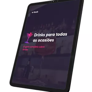 Imagem de capa para o Ebook Drinks gourmet para todas as ocasiões