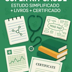 Imagem de Super Kit Saúde: O Maior Pacote de Apoio para Estudantes da Área da Saúde + Livros + Certificado criado por Biomédico na hotmart