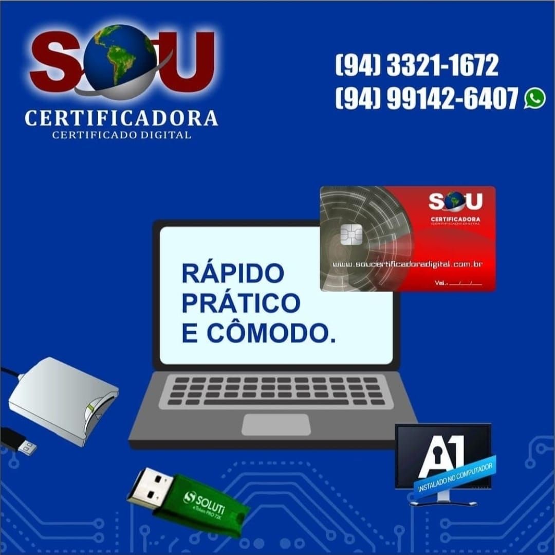 Certificado Digital Tipo A1 Val. de 1 Ano