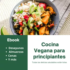 Imagen de portada para Ebook  Cocina Vegana para principiantes