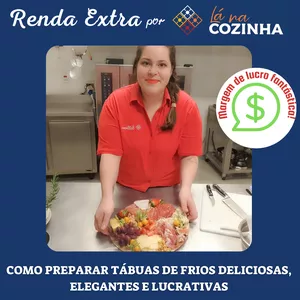 Imagem de capa para o Curso online Curso Como Montar Tábuas de Frios Deliciosa, Elegante e Lucrativa