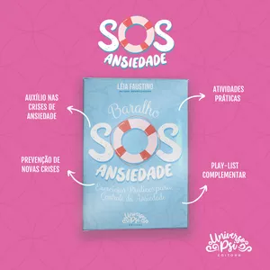 Imagem de capa para o Ebook Baralho SOS Ansiedade