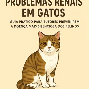 Imagem de capa para o Ebook Prevenção e Alerta: Protegendo a Saúde Renal do Seu Felino