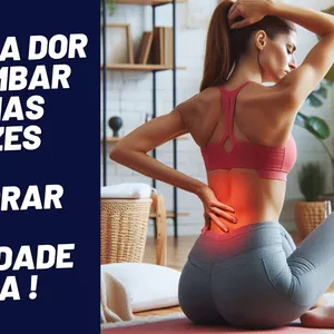 Imagem de capa para o Ebook Alivie a Dor na Lombar: 8 Formas Eficazes para Melhorar sua Qualidade de Vida