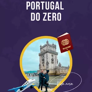 Imagem de capa para o Ebook Como Imigrar para Portugal do Zero