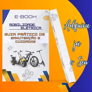 Imagem de capa para o Ebook Mobilidade Elétrica - Guia Prático de Manutenção e Cuidados.