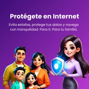 Imagen de portada para Curso online Protégete en Internet: la guía que todos necesitamos (pero nadie nos enseñó)