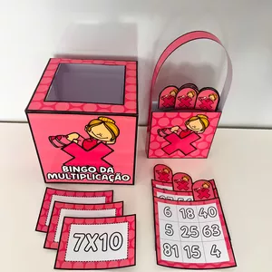 Imagem de capa para o Ebook Bingo da Multiplicação ✖️