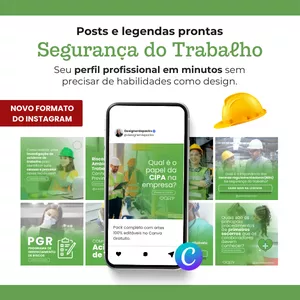 Imagem do curso CANVA PACK SEGURANÇA DO TRABALHO