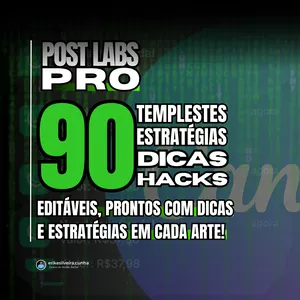 Imagem de capa para o Ebook Post Labs Pro
