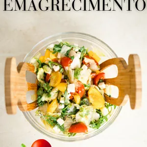 Imagem de capa para o Ebook Fome de Emagrecer: Receitas Fáceis, simples e didáticas