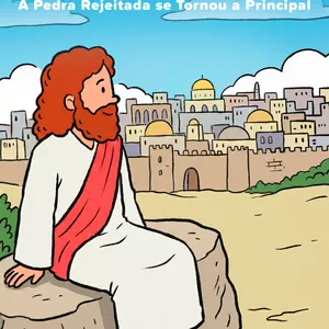Imagem de capa para o Ebook Pedra Viva - Material de Páscoa - Impresso