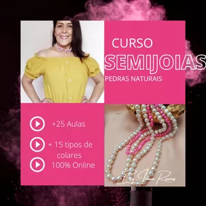 Imagem de Curso- a arte de criar colares  criado por Ivone Ramos na hotmart