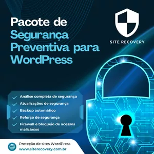 Imagem de capa para o Serviço online Pacote de Segurança Preventiva para WordPress